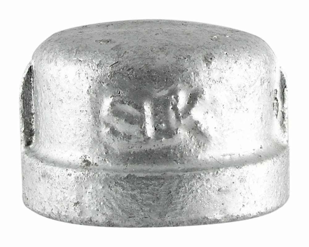 LDR Galvanized Cap 2" 311 CA-2 - Malleable Fittings 4 LDR Galvanized Cap 2" 311 CA-2 - Malleable Fittings - Image 2