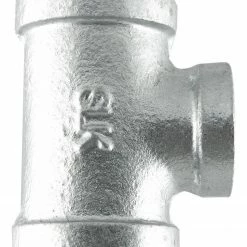 LDR Galvanized Straight Tee 1-1/2" 311 T-112 - Malleable Fittings