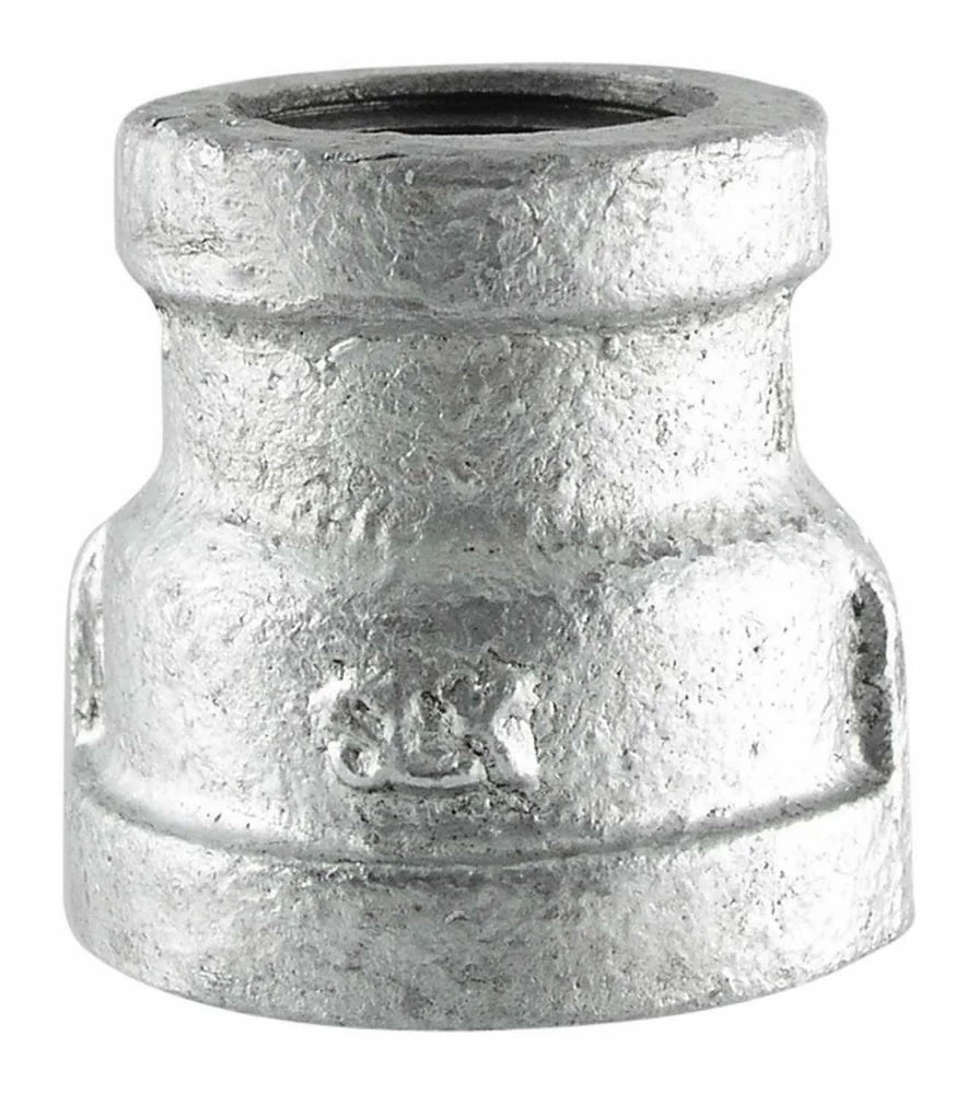 LDR Galvanized Reducing Coupling 3/8" x 1/4" 311 RC-3814 - Malleable Fittings 3 LDR Galvanized Reducing Coupling 3/8" x 1/4" 311 RC-3814 - Malleable Fittings
