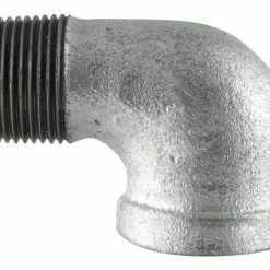 LDR Galvanized 90 Degree Street Elbow 1/4" 311 SE90-14 - Malleable Fittings