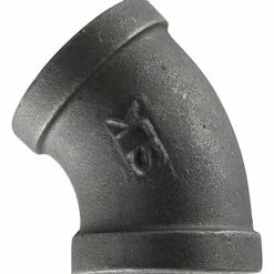 LDR Black 45 Degree Elbow 1" 310 E45-1 - Malleable Fittings