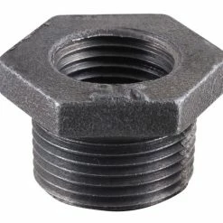 LDR Black Hex Bushing 1/2" x 1/8" 310 B-1218 - Malleable Fittings