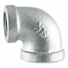 LDR Galvanized 90 Degree Elbow 1/4" 311 E90-14 - Malleable Fittings