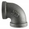LDR Black 90 Degree Elbow 1/2" 312 E90-12 - Malleable Fittings