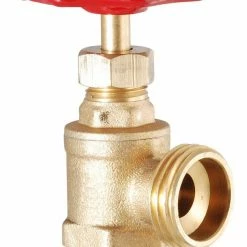 LDR Heavy Duty Brass Boiler Drain Valve 1/2" MIP 020 7203 - Malleable Fittings