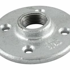 LDR Galvanized Floor Flange 1-1/2" 311 F-112 - Malleable Fittings