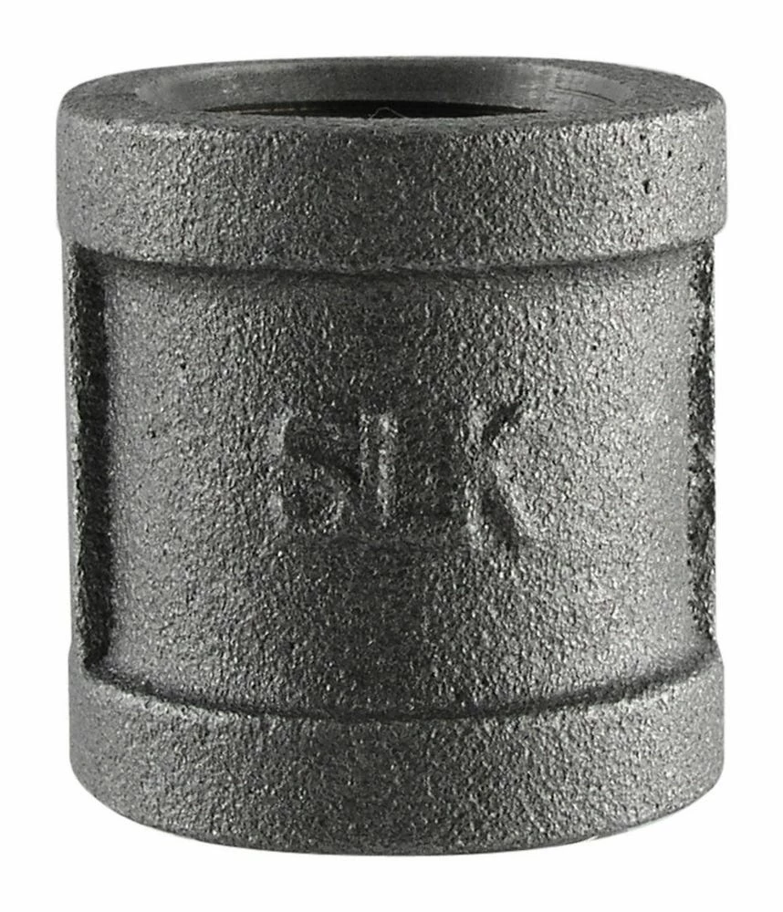 LDR Black Coupling 3/4" 312 CO-34 - Malleable Fittings 4 LDR Black Coupling 3/4" 312 CO-34 - Malleable Fittings - Image 2