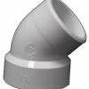 LDR 1-1/4 Inch PVC 45 Degree Street Elbow FPV - SE45-114 - PVC Fittings