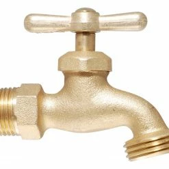 LDR Brass Hose Bibb 1/2" Hose Thread 020 7503 - Malleable Fittings