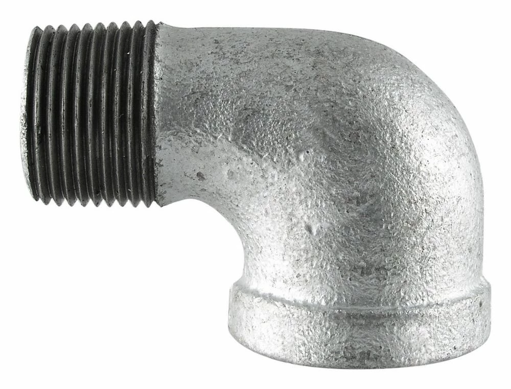 LDR Galvanized 90 Degree Street Elbow 1/2" 311 SE90-12 - Malleable Fittings 4 LDR Galvanized 90 Degree Street Elbow 1/2" 311 SE90-12 - Malleable Fittings - Image 2